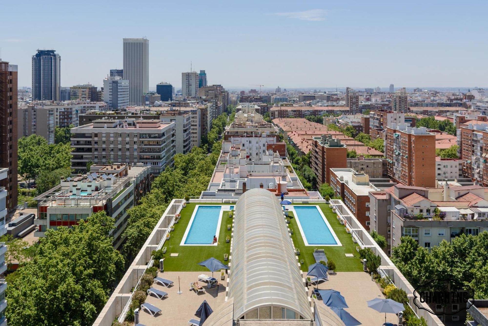 Charming Eurobuilding 2 Terrace Exclusive - Plaza De Parking Διαμέρισμα Μαδρίτη Εξωτερικό φωτογραφία